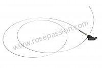 P52472 - Lid-release cable for Porsche 993 / 911 Carrera • 1995 • 993 rs • Coupe • Manual gearbox, 6 speed