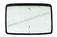 P53881 - Rear window for Porsche 993 / 911 Carrera • 1997 • 993 carrera 4 • Coupe • Manual gearbox, 6 speed