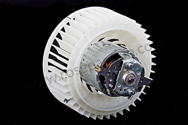 P222436 - Hot air blower motor on engine for Porsche 964 / 911 Carrera 2/4 • 1992 • 964 carrera 2 • Targa • Manual gearbox, 5 speed