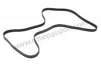 P56710 - Poly-rib belt for Porsche 996 / 911 Carrera • 1999 • 996 carrera 2 • Coupe • Manual gearbox, 6 speed