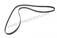 P90084 - Correa poly rib para Porsche 996 GT3 / GT3-1 • 2004 • 996 gt3 • Coupe • Caja manual de 6 velocidades