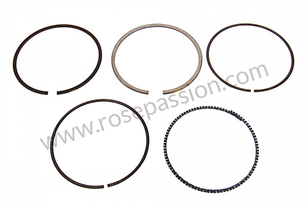 P56723 - Set of piston rings for Porsche Boxster / 986 • 1998 • Boxster 2.5 • Cabrio • Manual gearbox, 5 speed