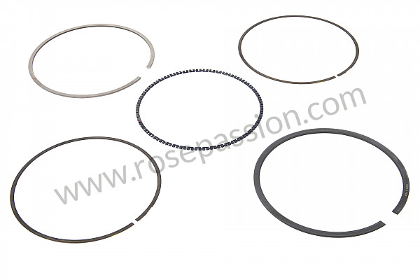 P56729 - Set of piston rings for Porsche 996 / 911 Carrera • 1999 • 996 carrera 4 • Coupe • Manual gearbox, 6 speed