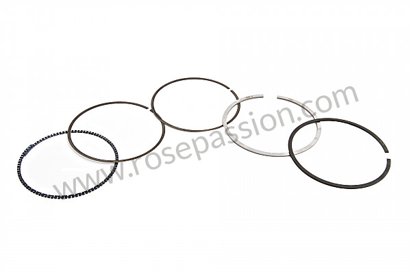 P56733 - Set of piston rings for Porsche Boxster / 986 • 2004 • Boxster 2.7 • Cabrio • Automatic gearbox