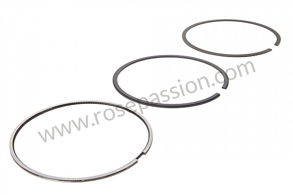 P56744 - Set of piston rings for Porsche 