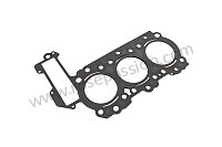 Joint de culasse Cylindre 1-2-3 (P109202) pour Porsche 996 / 911 Carrera &bull; 2001 &bull; 996 Carrera 4 &bull; Cabrio &bull; Boite Manuelle 6 Vitesses