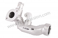 P56940 - Connection piece for Porsche 996 Turbo / 996T / 911 Turbo / GT2 • 2005 • 996 turbo • Coupe • Automatic gearbox