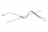 P57117 - Cooling water tube for Porsche 996 / 911 Carrera • 1999 • 996 carrera 4 • Coupe • Automatic gearbox