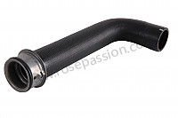 P140212 - Water hose for Porsche 996 Turbo / 996T / 911 Turbo / GT2 • 2003 • 996 turbo • Coupe • Manual gearbox, 6 speed