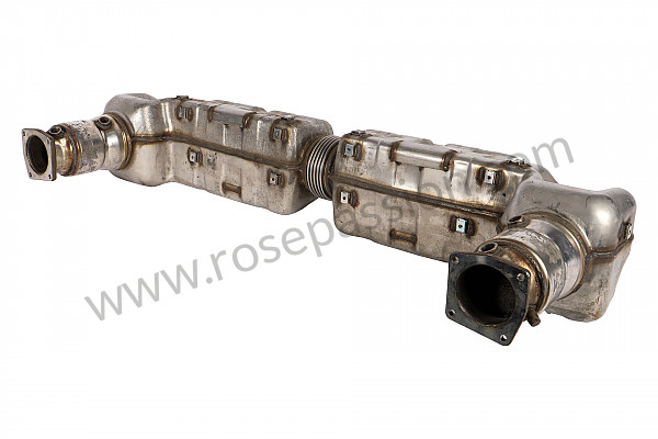 P114213 - Muffler for Porsche 996 Turbo / 996T / 911 Turbo / GT2 • 2004 • 996 turbo • Coupe • Manual gearbox, 6 speed