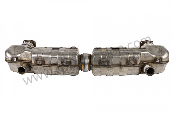 P114213 - Muffler for Porsche 996 Turbo / 996T / 911 Turbo / GT2 • 2004 • 996 turbo • Coupe • Manual gearbox, 6 speed
