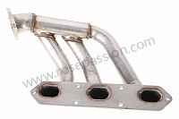 P57485 - Exhaust manifold for Porsche 996 / 911 Carrera • 1998 • 996 carrera 2 • Cabrio • Automatic gearbox