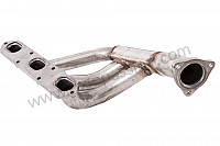 P57489 - Exhaust manifold for Porsche 996 / 911 Carrera • 2000 • 996 carrera 2 • Coupe • Automatic gearbox