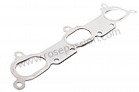 P57497 - Gasket for Porsche 997 GT3 / GT3-2 • 2007 • 997 gt3 3.6 • Coupe • Manual gearbox, 6 speed