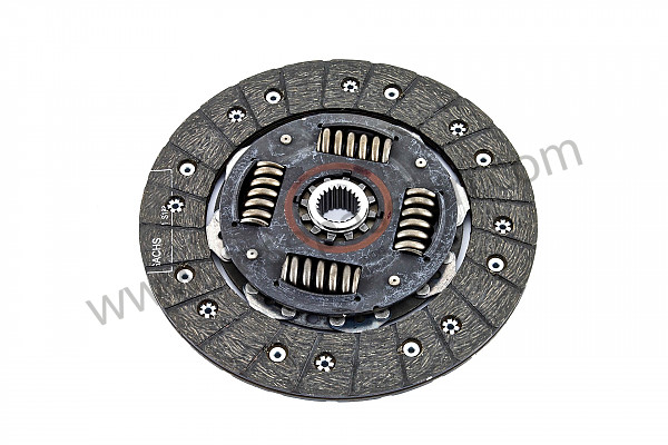 P57659 - Clutch disc for one-piece engine flywheel assembly for Porsche 
