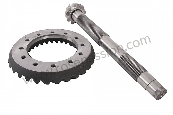 P57913 - Ring gear and pinion shaft for Porsche 997 GT3 / GT3-2 • 2007 • 997 gt3 3.6 • Coupe • Manual gearbox, 6 speed