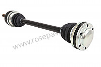 P58058 - Drive shaft for Porsche 996 Turbo / 996T / 911 Turbo / GT2 • 2002 • 996 turbo • Coupe • Manual gearbox, 6 speed