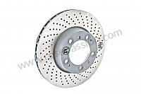 P58679 - Brake disc for Porsche Boxster / 987-2 • 2012 • Boxster s 3.4 • Cabrio • Pdk gearbox