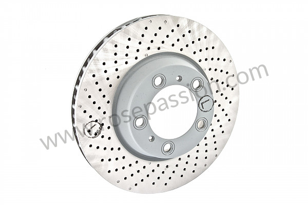 P58680 - Brake disc for Porsche 997-2 / 911 Carrera • 2009 • 997 c4s • Targa • Manual gearbox, 6 speed