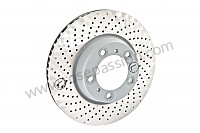 P58680 - Brake disc for Porsche 996 Turbo / 996T / 911 Turbo / GT2 • 2004 • 996 turbo • Coupe • Manual gearbox, 6 speed