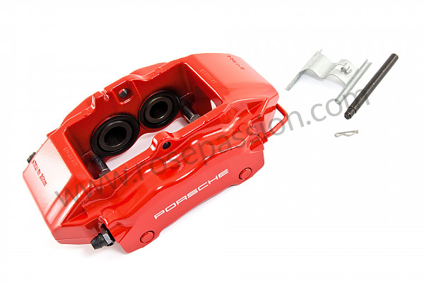 P58687 - Étrier fixe pour Porsche Boxster / 987-2 • 2011 • Boxster s 3.4 • Cabrio • Boite PDK