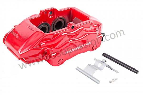 P58691 - Fixed calliper for Porsche Boxster / 987-2 • 2012 • Boxster s 3.4 black edition • Cabrio • Pdk gearbox