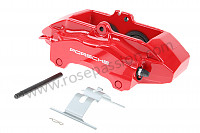 P58695 - Fixed calliper for Porsche 997-2 / 911 Carrera • 2011 • 997 c4s • Cabrio • Pdk gearbox
