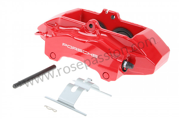 P58695 - Fixed calliper for Porsche 997-1 / 911 Carrera • 2006 • 997 c4s • Cabrio • Manual gearbox, 6 speed