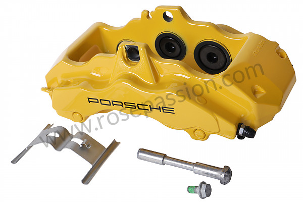 P58697 - Fixed calliper for Porsche Cayman / 987C • 2006 • Cayman s 3.4 • Manual gearbox, 6 speed