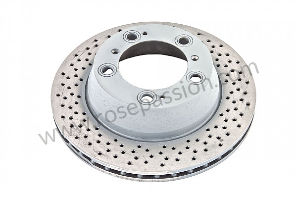 P58723 - Brake disc for Porsche 997-1 / 911 Carrera • 2005 • 997 c2 • Coupe • Manual gearbox, 6 speed
