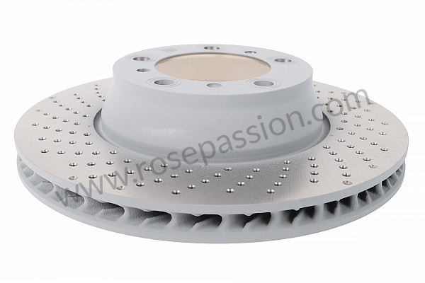 P58724 - Brake disc for Porsche 997-1 / 911 Carrera • 2008 • 997 c4s • Coupe • Manual gearbox, 6 speed