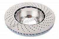 P58724 - Brake disc for Porsche 997-2 / 911 Carrera • 2011 • 997 c2 • Coupe • Manual gearbox, 6 speed