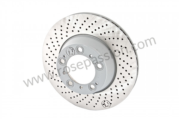 P58724 - Brake disc for Porsche 997-2 / 911 Carrera • 2009 • 997 c2 • Coupe • Manual gearbox, 6 speed