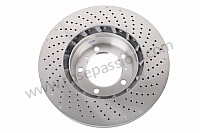 P58725 - Brake disc for Porsche 996 Turbo / 996T / 911 Turbo / GT2 • 2004 • 996 turbo • Coupe • Manual gearbox, 6 speed