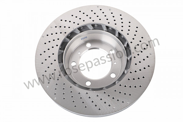 P58725 - Brake disc for Porsche 997-2 / 911 Carrera • 2012 • 997 c4 gts • Coupe • Pdk gearbox