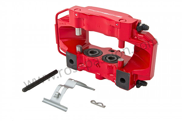 P58727 - Fixed calliper for Porsche Boxster / 987-2 • 2012 • Boxster spyder 3.4 • Cabrio • Pdk gearbox