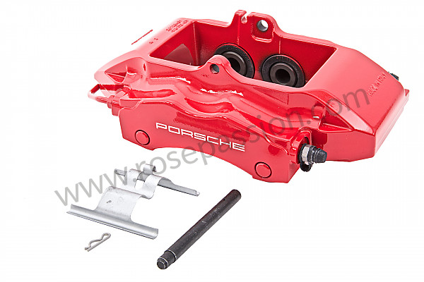 P58737 - Fixed calliper for Porsche 997-2 / 911 Carrera • 2011 • 997 c2 gts • Cabrio • Manual gearbox, 6 speed