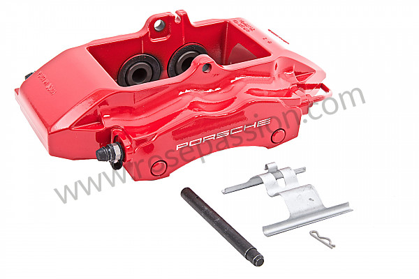 P58739 - Fixed calliper for Porsche 997-2 / 911 Carrera • 2012 • 997 c4s • Targa • Manual gearbox, 6 speed
