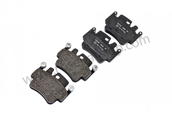 P71306 - Brake pads for Porsche Boxster / 986 • 2002 • Boxster s 3.2 • Cabrio • Manual gearbox, 6 speed