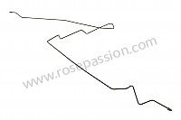 P132207 - Conduta dos travoes para Porsche Boxster / 986 • 2000 • Boxster s 3.2 • Cabrio • Caixa manual 6 velocidades