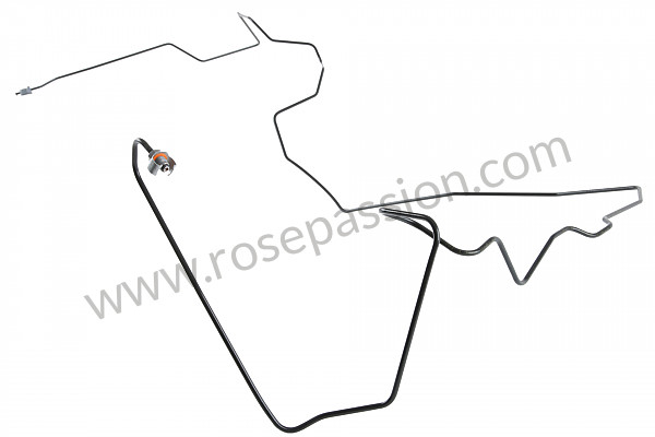 P211786 - Conducto de freno para Porsche 996 / 911 Carrera • 2004 • 996 carrera 4 • Targa • Caja auto