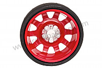 P117972 - Emergency wheel for Porsche 997 Turbo / 997T2 / 911 Turbo / GT2 RS • 2010 • 997 turbo • Coupe • Manual gearbox, 6 speed
