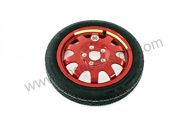 P58935 - Emergency wheel for Porsche Boxster / 986 • 1999 • Boxster 2.5 • Cabrio • Manual gearbox, 5 speed