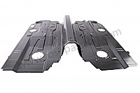 P59700 - Floor for Porsche 996 Turbo / 996T / 911 Turbo / GT2 • 2001 • 996 turbo • Coupe • Automatic gearbox