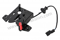 P60156 - Lock lower part for Porsche Boxster / 986 • 2000 • Boxster 2.7 • Cabrio • Manual gearbox, 5 speed