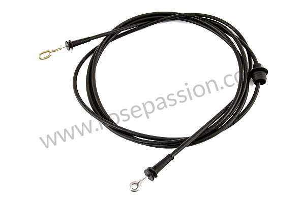 P60165 - Lid-release cable for Porsche 996 / 911 Carrera • 2005 • 996 carrera 4s • Coupe • Manual gearbox, 6 speed