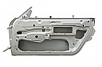 P77547 - Door in white for Porsche Boxster / 986 • 2001 • Boxster s 3.2 • Cabrio • Automatic gearbox