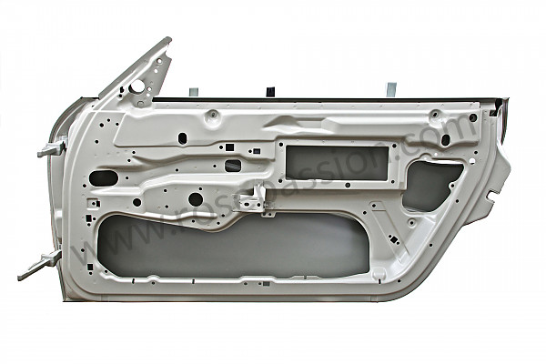 P77547 - Door in white for Porsche Boxster / 986 • 1997 • Boxster 2.5 • Cabrio • Automatic gearbox