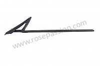 P61481 - Sealing for door slot for Porsche Boxster / 986 • 2001 • Boxster 2.7 • Cabrio • Manual gearbox, 5 speed