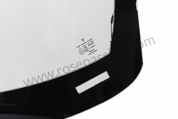 P77001 - Pare-brise pour Porsche 996 / 911 Carrera • 2005 • 996 carrera 2 • Cabrio • Boite manuelle 6 vitesses